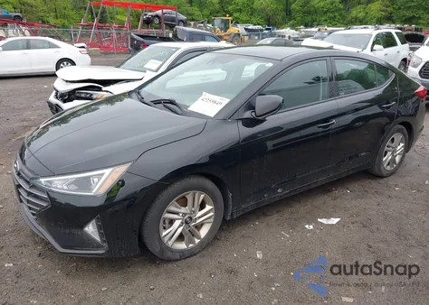 2019 Hyundai Elantra Sel from USA, damaged, VIN 5NPD84LF2KH443953